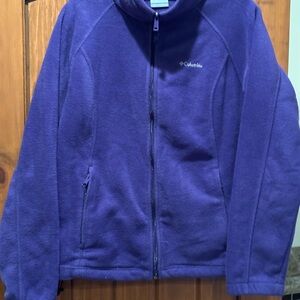 EUC Columbia  Purple Fleece Jacket